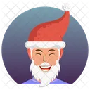 Papai Noel rindo  Ícone
