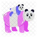 Papai panda  Ícone
