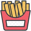 Papas fritas  Icono