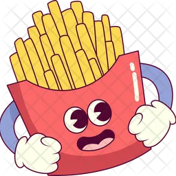 Papas fritas  Icono