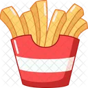 Papas fritas  Icono