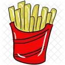 Papas fritas  Icono