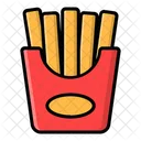 Papas fritas  Icono