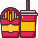 Bebida Comida Rapida Icono