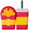 Bebida Comida Rapida Icono