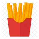 Papas fritas  Icono