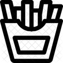 Papas fritas  Icono