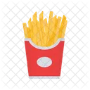 Papas fritas  Icono