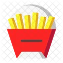 Papas fritas  Icono