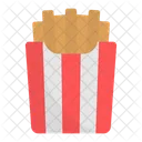 Papas fritas  Icono