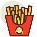 Papas fritas  Icono