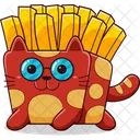 Papas fritas  Icono
