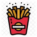 Papas fritas  Icono