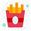 Papas fritas  Icono