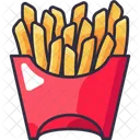 Papas fritas  Icono