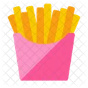 Papas Fritas Icono