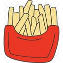 Papas fritas  Icono