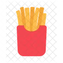 Papas fritas  Icono