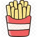 Papas fritas  Icono