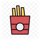 Papas fritas  Icono