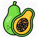 Papaya Food Fruit アイコン