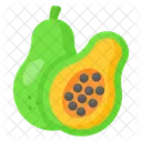 Papaya Food Fruit Icon