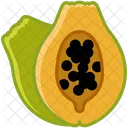 Papaya Obst Fit Symbol