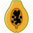 Papaya Tropical Fruit Icon