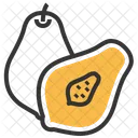 Papaya Obst Gesund Symbol