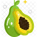 Papaya Fruit Healthy Icon