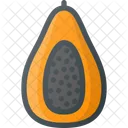Papaya Obst Gesundheit Symbol