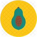 Papaya Fruit Avocado Icon