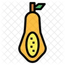 Papaya Fruit Fresh Icon