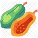 Papaya Papaya Fruit Fruit Icon