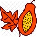 Leaf Papaya Leaf Food Icon