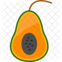 Papaya Fruit Food Icon