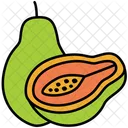 Papaya Slice  Icon