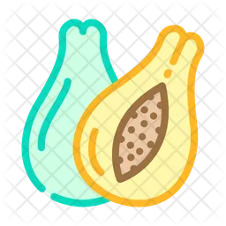 Papayas  Icon