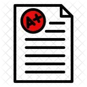 Papel Resultados De Exames Nota Ícone