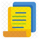 Papel Documento Texto Icono