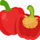 Pimienta Picante India Icono
