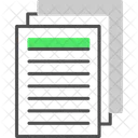 Papel Documento Arquivo Ícone