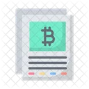 Papel blanco  Icono