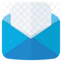 Papel De Carta Abierta Icon