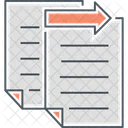 Papel de cópia  Ícone