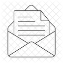 Cartao Postal Oficial Documento Ícone