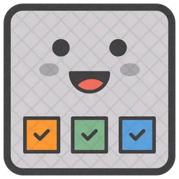 Documento de pesquisa Emoji Ícone