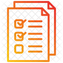 Papel de prueba  Icono
