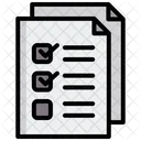 Papel de prueba  Icono