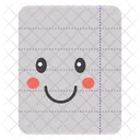 Smiley De Papel Cara De Papel Emoticono Icono